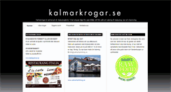 Desktop Screenshot of kalmarkrogar.se