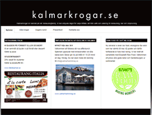 Tablet Screenshot of kalmarkrogar.se